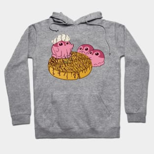 Penguinscoops - waffle statue Hoodie